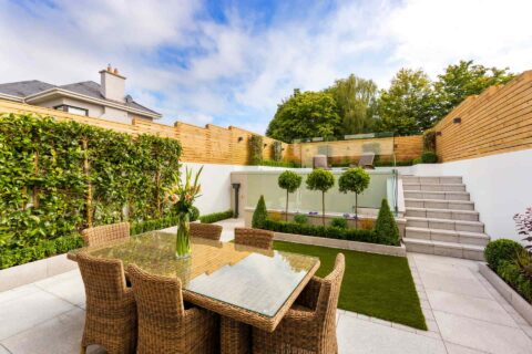 Beaconsfield Garden Patio Paving Installation