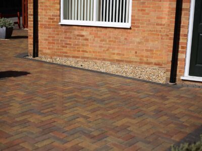 Grey block paving driveway ideas Wendover