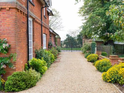 Gravel driveway edging Beaconsfield
