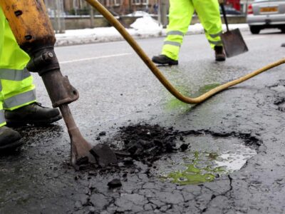 Pothole repair contractors Wendover